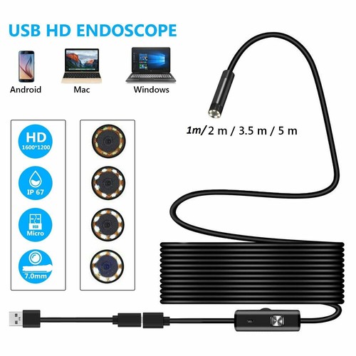 Tubo ispezione boroscopio usb - tubo,
