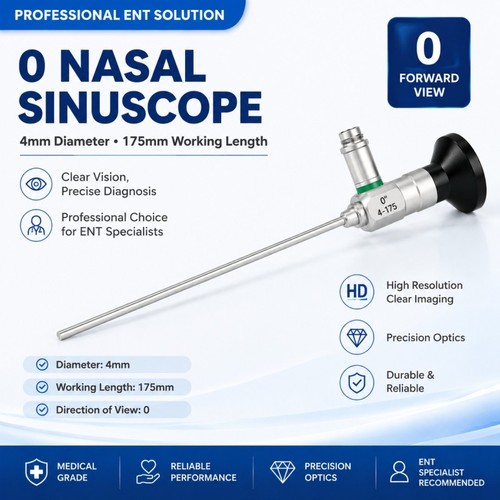 Endoscopio rigido sinuscopio - endoscopio, 0