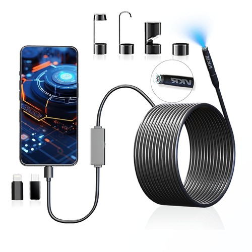 8led usb snake endoscopio - 8led,