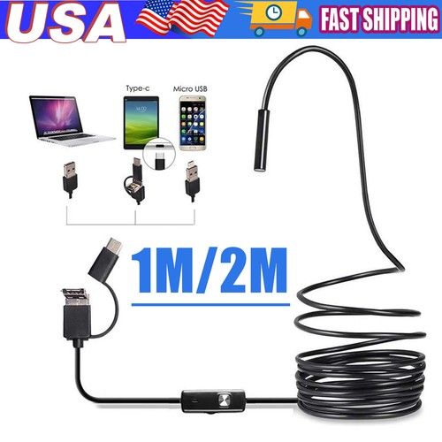 6led usb snake endoscopio - usb,